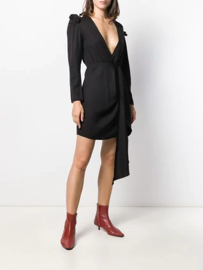 Shop Jovonna Tami Dress In Black