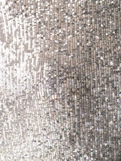 Shop In The Mood For Love Sequinned Shift Dress In Silver