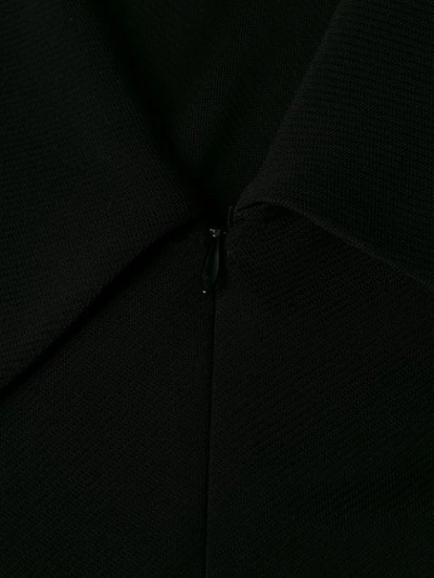 Shop Styland Long-sleeve Midi Dress In Black