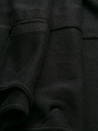 Shop Rick Owens Semi-transparentes Top - Schwarz In Black