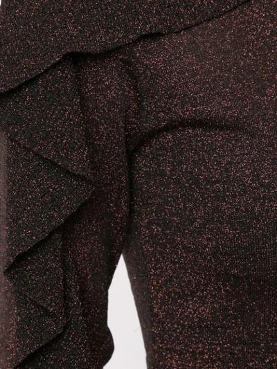 Shop Ginger & Smart Revel Glitter Knit Top In Black