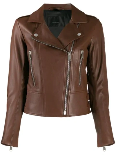 Shop Belstaff Marving T Jacket In Brown