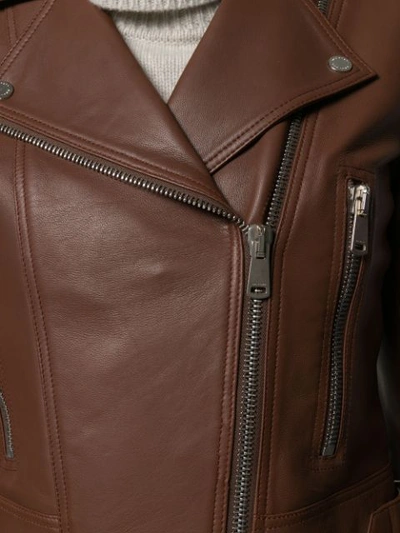 Shop Belstaff Marving T Jacket In Brown