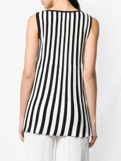 Shop Missoni Striped Tank Top - Black