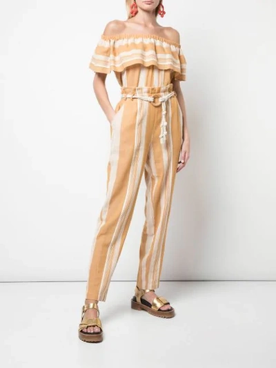 Shop Lemlem Derartu Trousers In Brown