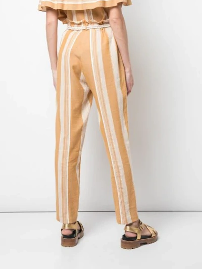 Shop Lemlem Derartu Trousers In Brown