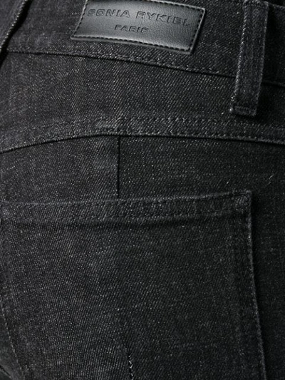 Shop Sonia Rykiel Bootcut Jeans In 001-noir