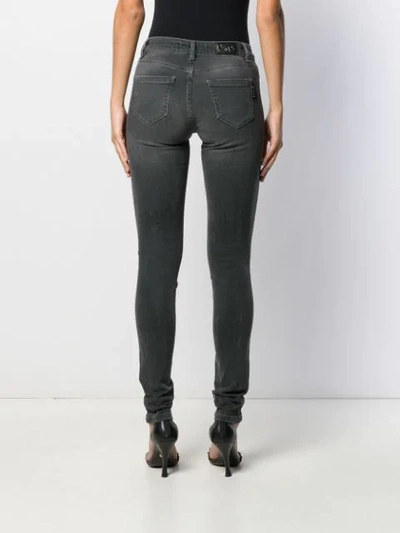 Shop Philipp Plein Skinny Jeans In Grey