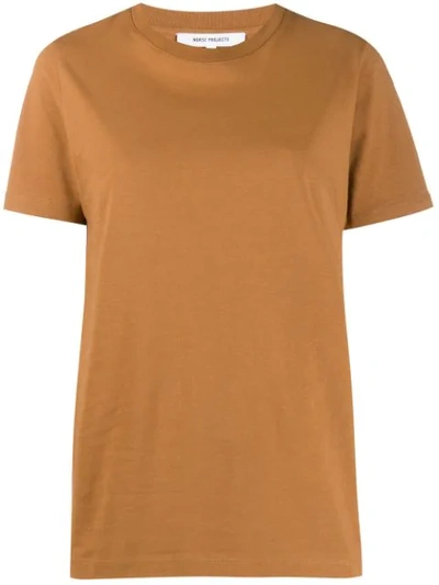 Shop Norse Projects Gro Plain T-shirt In Brown