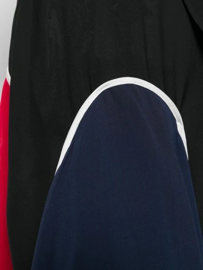 Shop Jw Anderson Asymmetric Panelled Skirt In Black