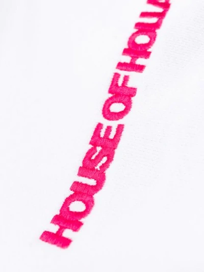 Shop House Of Holland Sweatshirt Mit Logo-stickerei In White