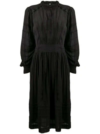 Shop Isabel Marant Étoile Odea Midi Dress In Black