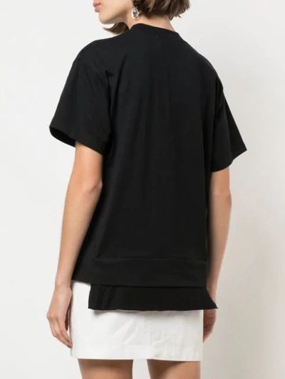 Shop Ambush Asymmetric Pocket T-shirt In Black