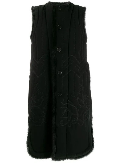 Shop Comme Des Garçons Noir Kei Ninomiya 3dv007w19 1 Synthetic->polyester In Black