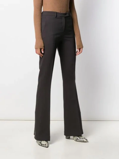 Shop Quelle2 Tailored Trousers In Brown