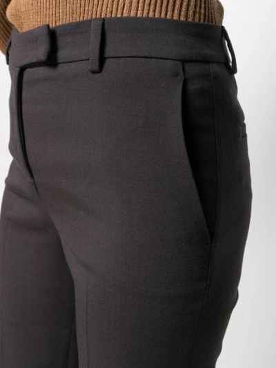 Shop Quelle2 Tailored Trousers In Brown