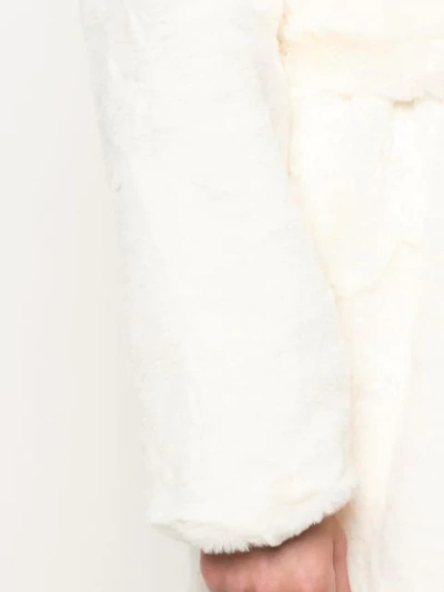 Shop Apparis Mona Robe Coat In White