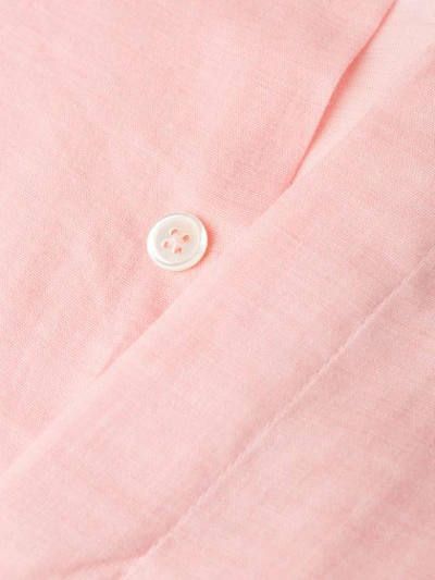 Shop Ann Demeulemeester Drapiertes Hemd In Pink