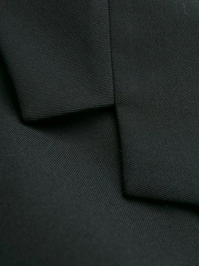 Pre-owned Yohji Yamamoto Boxy Double-breasted Jacket In Black