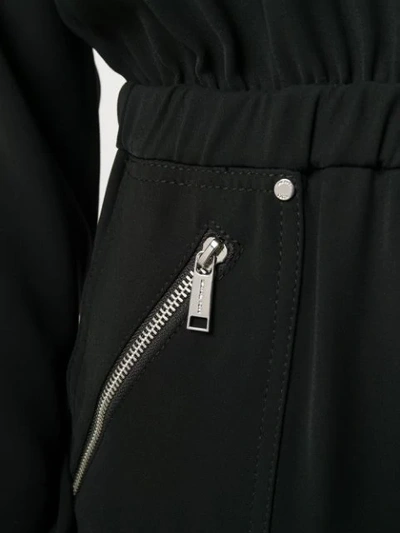 Shop Michael Michael Kors Sporty Zip Jumpsuit - Black