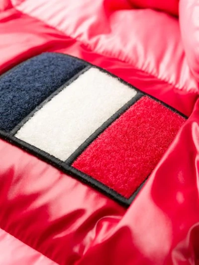 Shop Moncler Gary Colour-block Zipped Jacket In Pink