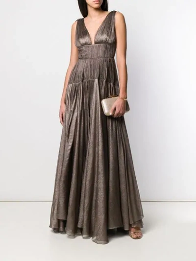 Shop Maria Lucia Hohan Rowen Evening Dress - Brown