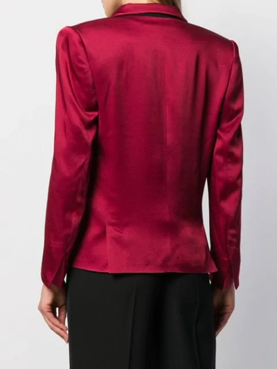 Shop Haider Ackermann Fitted Deep V In Red