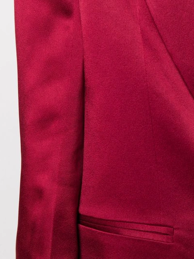 Shop Haider Ackermann Fitted Deep V In Red