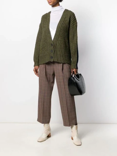 SEE BY CHLOÉ COLOUR BLOCK CARDIGAN 