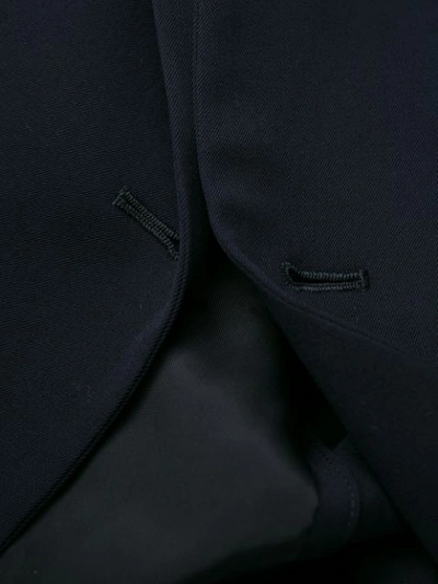 Pre-owned Yohji Yamamoto Double-breasted Jacket In Blue