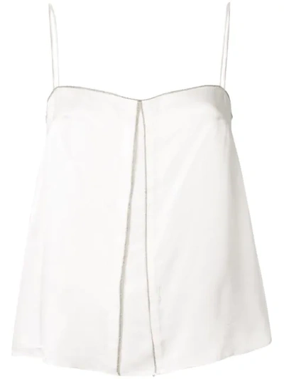 Shop Manning Cartell High Notes Sleeveless Top In White