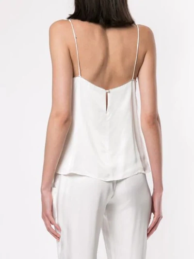 Shop Manning Cartell High Notes Sleeveless Top In White