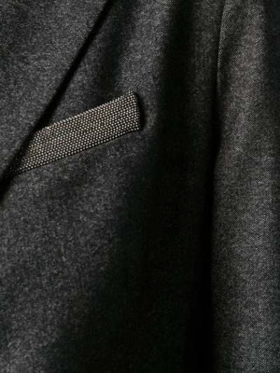Shop Fabiana Filippi Tailored Blazer - Grey