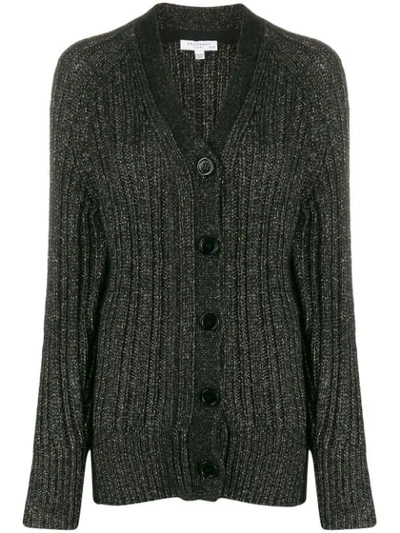 Shop Equipment Jeannane Metallic Cardigan In Black