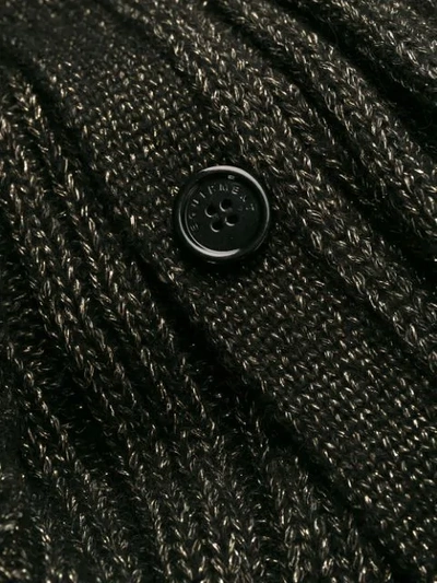 Shop Equipment Jeannane Metallic Cardigan In Black