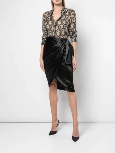Shop Altuzarra Polly Skirt In Black
