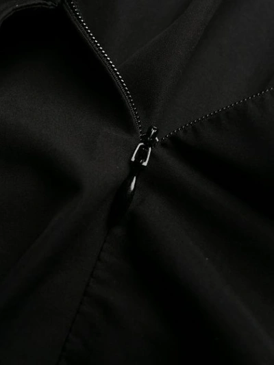 Shop Barena Venezia Asymmetric Full Skirt In Black