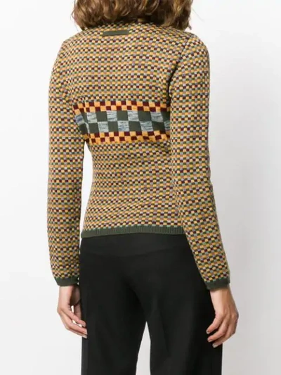 Pre-owned Jean Paul Gaultier 1990's Gem Embroidered Jumper In Yellow