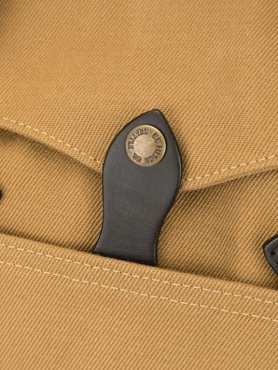 Filson Designer Men's Bags Rugged Twill Original Briefcase In Brown