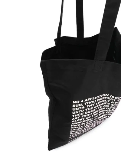 Shop Rick Owens Drkshdw Large Affliction Tote Bag In Black