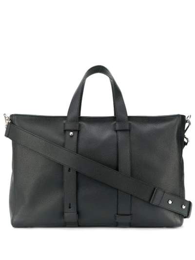 Shop Orciani Spa Bag In Black