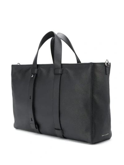 Shop Orciani Spa Bag In Black