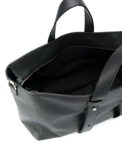 Shop Orciani Spa Bag In Black