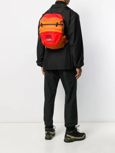 Shop Heron Preston Multi-zip Backpack In Orange