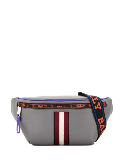 Shop Bally Hakab Belt Bag In Grey