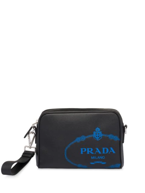 saffiano leather bandoleer bag