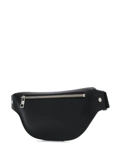 Shop Alexander Mcqueen Harness Belt Bag In 1000 Black