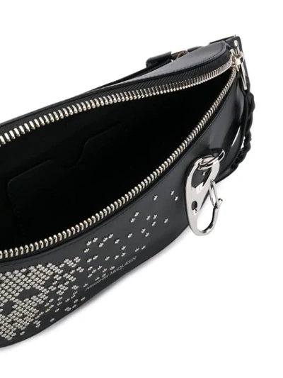 Shop Alexander Mcqueen Harness Belt Bag In 1000 Black