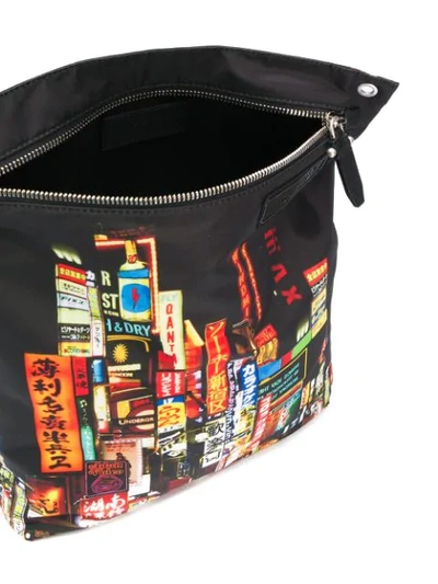 Shop Neil Barrett Tokyo Skyline Bag In Black