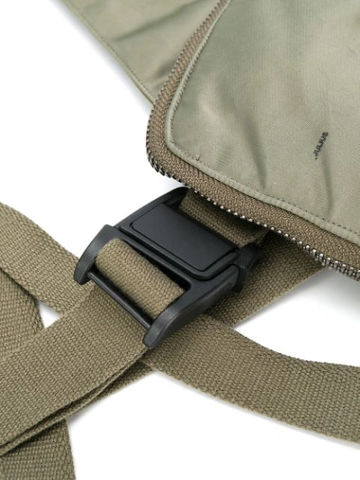 Shop Julius Harness Strap Belt Bag In Green